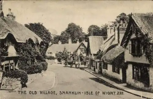 Ak Shanklin Isle of Wight England, Old Village