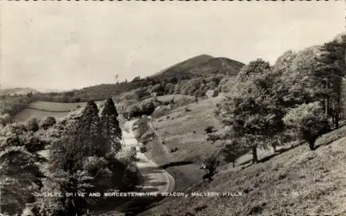 Ak Malvern Worcestershire England, Worcestershire Leuchtfeuer