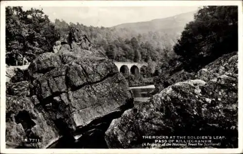 Ak Killiecrankie Schottland, The Rocks at Soldier's Leap