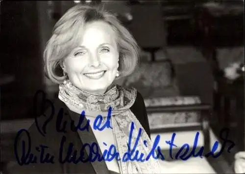 Ak Schauspielerin Ruth Maria Kubitschek, Portrait, Autogramm