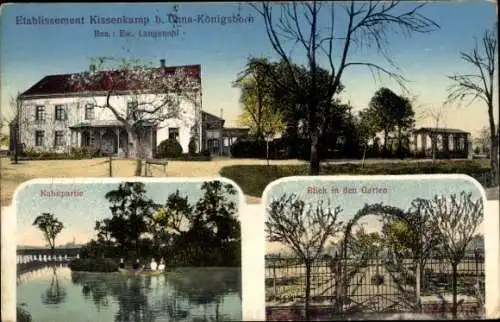 Ak Königsborn Unna im Ruhrgebiet, Etablissement Kissenkamp