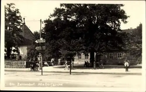 Ak Berlin Zehlendorf, Alte Dorfkirche