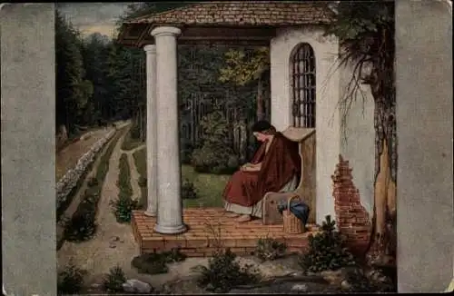 Künstler Ak von Schwind, Moritz, Die Waldkapelle, Serie 10/155