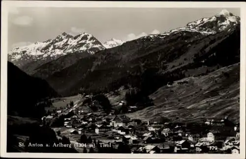 Ak Sankt Anton am Arlberg Tirol Österreich, Panorama