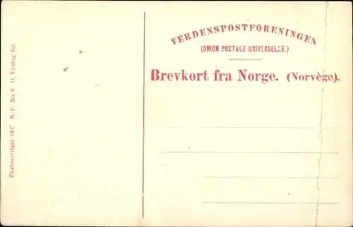 Ak Norwegen, Kirkeafdelingen, Norsk Volksmuseum