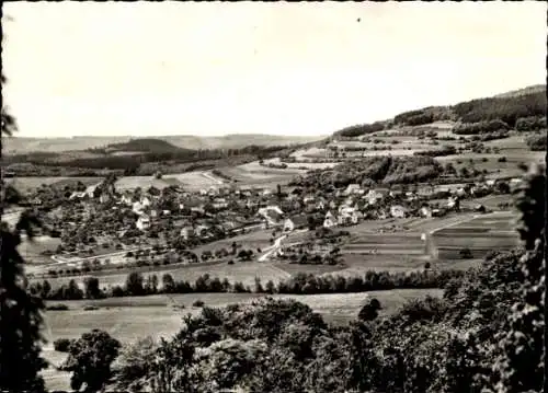 Ak Steinau an der Straße Hessen, Blick vom Weinberg, Panorama, Marborn