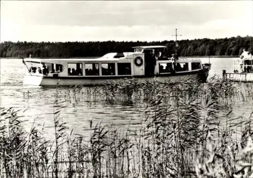 Ak Arendsee in der Altmark, Fahrgastschiff Seeadler