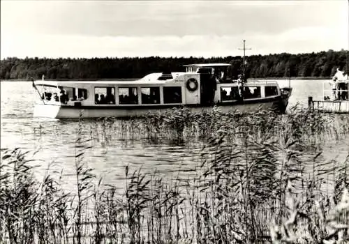Ak Arendsee in der Altmark, Fahrgastschiff Seeadler