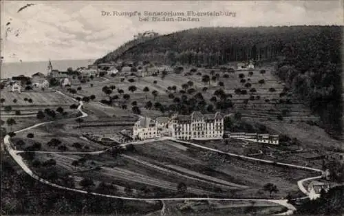 Ak Baden Baden am Schwarzwald, Dr. Rumpfs Sanatorium Ebersteinburg