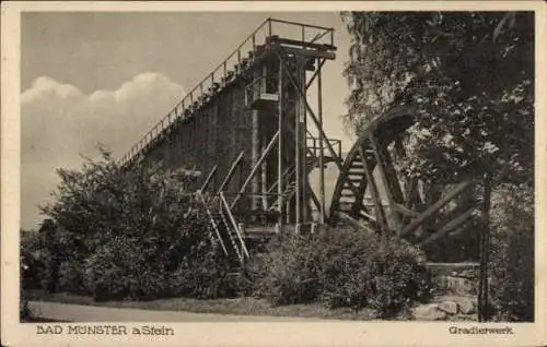 Ak Bad Münster am Stein Bad Kreuznach an der Nahe, Gradierwerk