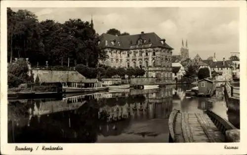Ak Bamberg an der Regnitz Oberfranken, Konkordia, Teilansicht