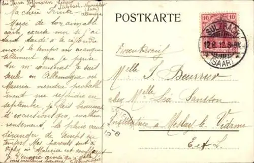 Ak Saarbrücken im Saarland, Johanniskirche