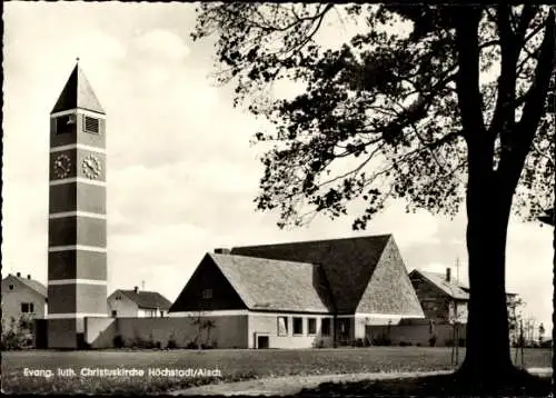 Ak Höchstadt an der Aisch, Evangelische Kirche Christuskirche