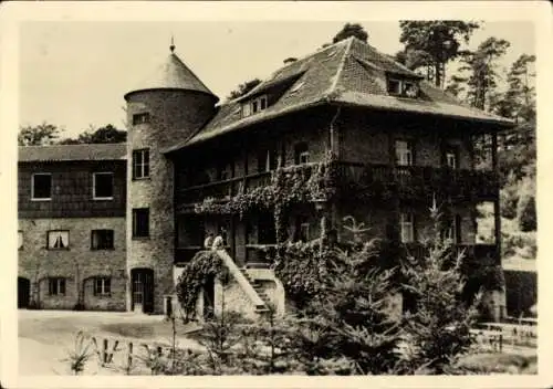 Foto Ak Steinau Fischbachtal im Odenwald Hessen, Naturfreundehaus Rimdick