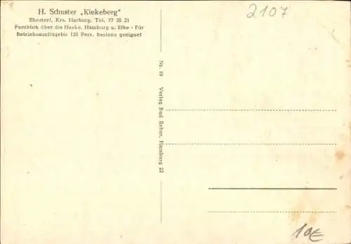 Ak Ehestorf Rosengarten in Niedersachsen, Teilansicht, Museumshof, 17. Jahrhundert, Kiekeberg