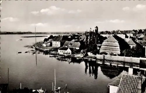 Ak Neustadt in Holstein, Teilansicht der Stadt