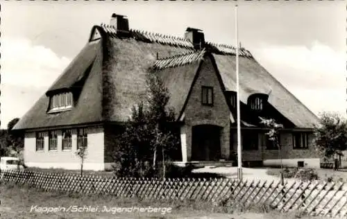 Ak Kappeln in Schleswig Holstein, Blick auf die Jugendherberge