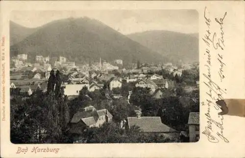 Ak Bad Harzburg am Harz, Totalansicht