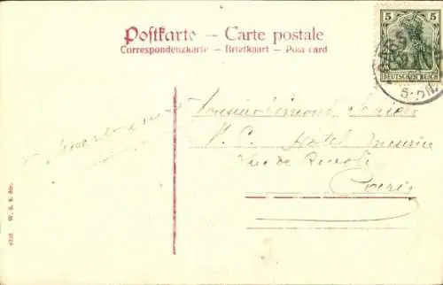 Ak Altkirch Elsass Haut Rhin, Panorama