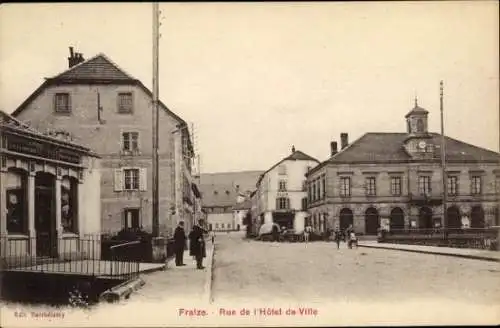Ak Fraize Vosges, Rue de l’Hôtel de Ville