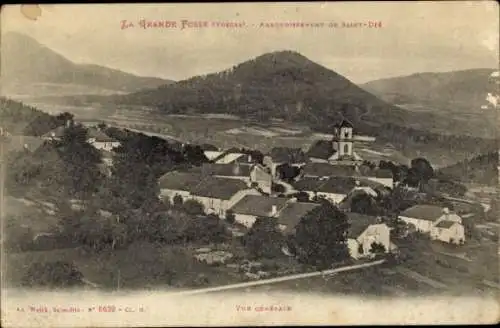 Ak Saint-Dié-des-Vosges, Gesamtansicht