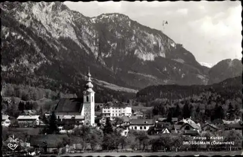 Ak Großgmain in Salzburg, Teilansicht, Kneipp-Kurort