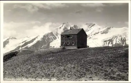 Ak Heiligenblut am Großglockner in Kärnten, Oberwalderhütte