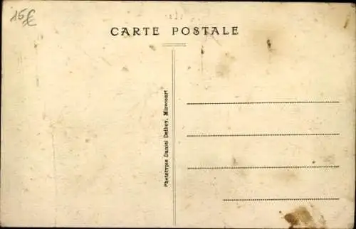 Ak Zivilflugzeug, Doppeldecker, Propeller