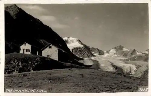 Foto Ak Mittelberg Vorarlberg, Taschachhütte, Taschachhaus