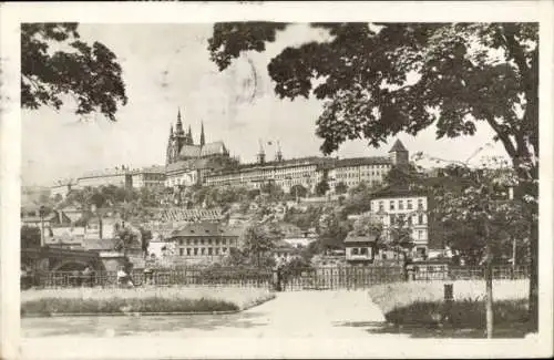 Ak Praha Prag Tschechien, Hradčany Hradschin