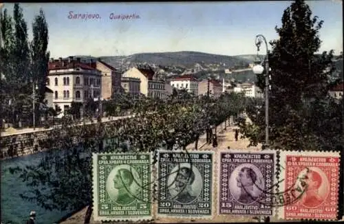 Ak Sarajevo Bosnien Herzegowina, Quaipartie