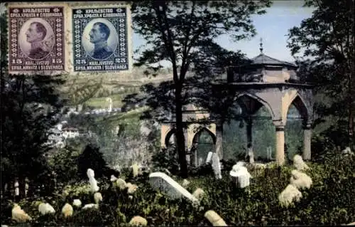 Ak Sarajevo Bosnien Herzegowina, Friedhof