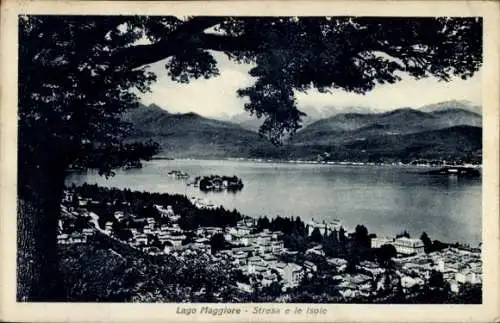Ak Stresa Piemonte Italien, Lago Maggiore, le Isole
