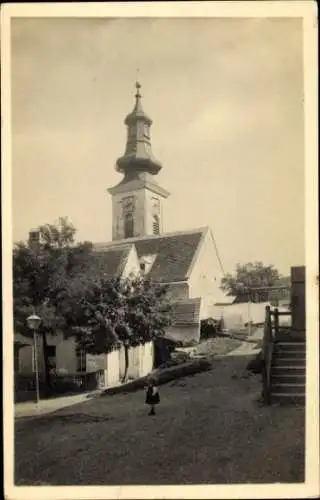 Ak Wien 19. Döbling Kahlenbergerdorf, Kirche