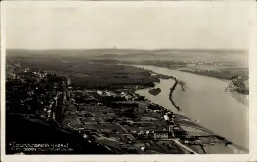 Ak Wien 19, Leopoldsberg, Franz Holzer's Gastwirtschaft