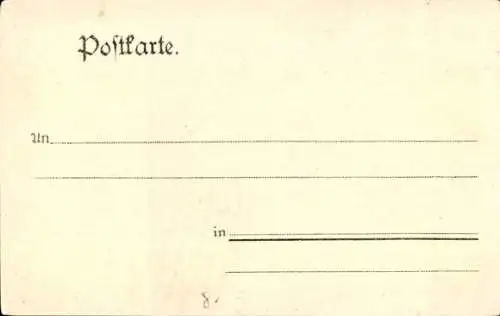 Ak Husum in Nordfriesland, 300. Stadtjubiläum und Heimatfest 1903, zwei Magister mit Schüler