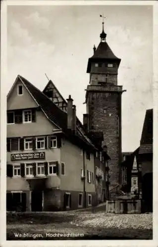 Ak Waiblingen in Württemberg, Hochwachtturm