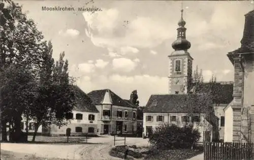 Ak Mooskirchen Steiermark, Marktplatz