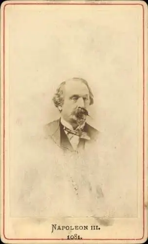 CdV Napoleon III, Portrait