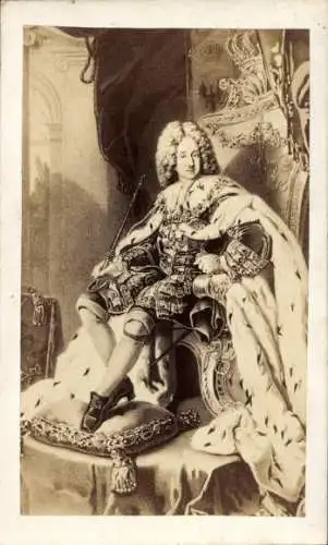 CdV König Friedrich I von Preußen, Portrait