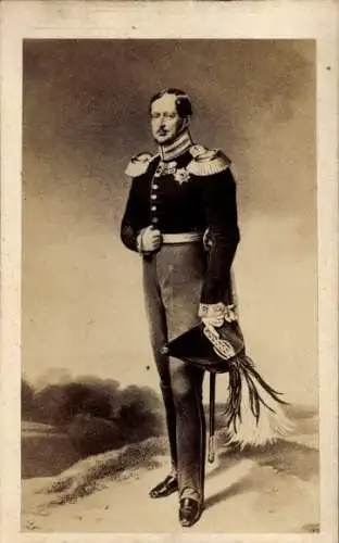 CdV König Friedrich Wilhelm III von Preußen, Portrait