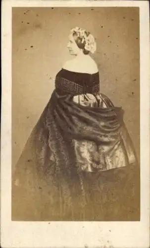 CdV Prinzessin Carl, Prinzessin Marie von Sachsen-Weimar-Eisenach, Portrait