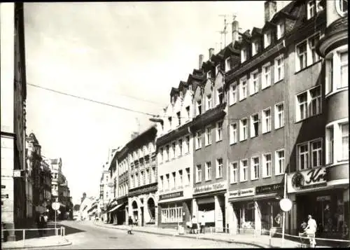 Ak Mittweida in Sachsen, Blick in die Rochlitzer Straße