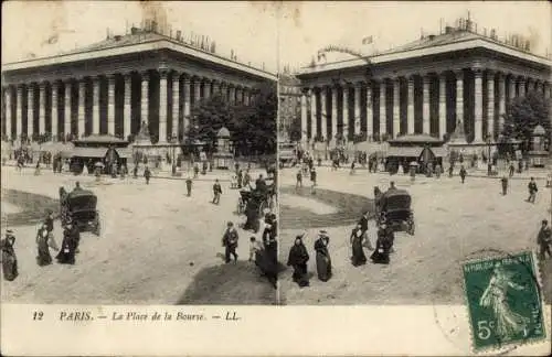 Stereo Ak Paris II., Place de la Bourse