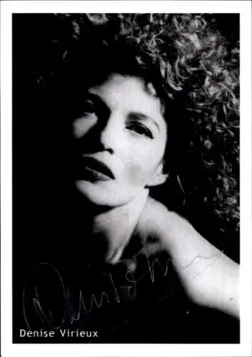Ak Schauspielerin Denise Virieux, Portrait, Autogramm