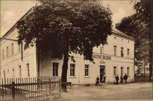 Ak Walddorf Trünzig Langenbernsdorf bei Werdau, Piehlers Gasthof