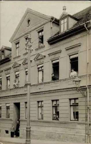 Foto Ak Schmölln in Thüringen, Gößnitzer Straße 41, Wohnhaus, Anwohner