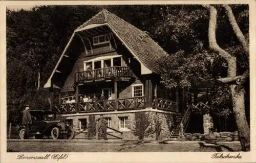 Ak Simonskall Hürtgenwald in der Eifel, Gasthof Talschenke