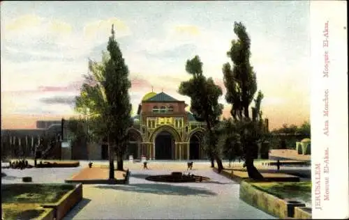 Ak Jerusalem Israel, Aksa Moschee