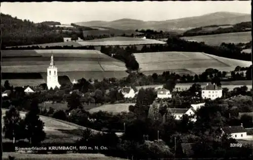 Ak Krumbach in Niederösterreich, Gesamtansicht